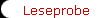 Leseprobe